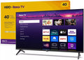 Roku Hiro TV 40" 1080p Full HD Smart TV with Dolby Audio for Streaming, LED Direct Lit, with Wi-Fi, Bluetooth, 3X HDMI Ports - H40C3C4 (Renewed)