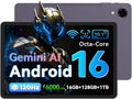 10.1 inch Android 16 Tablet with Gemini AI丨120Hz HD in-Cell Screen丨16(4+12) GB RAM 128GB ROM 1TB TF丨Octa-Core丨Widewine L1丨2.4G/5G WiFi+BT 5.0+GPS丨6000mAh丨Bpad 10 SE