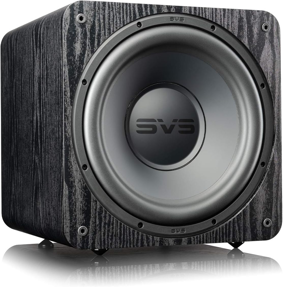 SVS SB-1000 Pro Subwoofer (Black Ash) | 12-in Driver, 325 Watt RMS, Sealed Cabinet