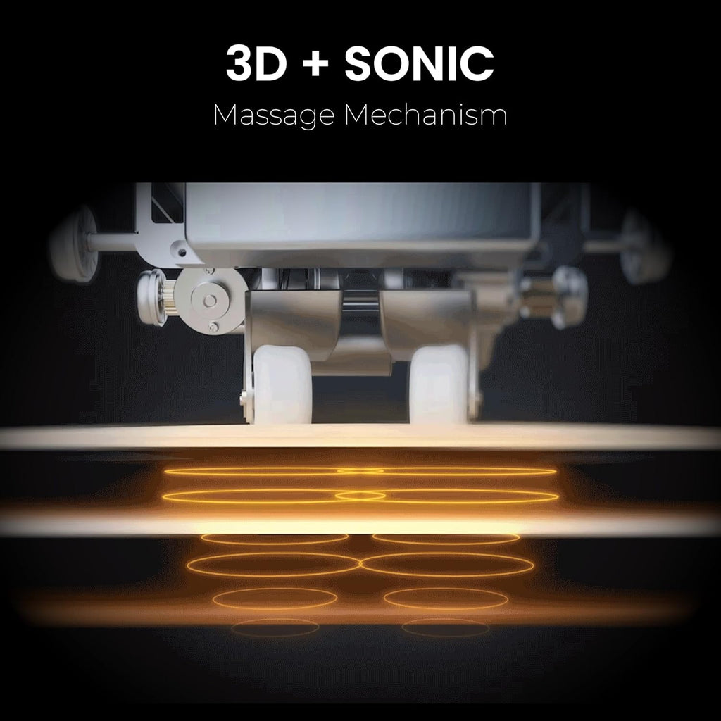 Osaki Ai Monarch LE | Full Body | Sonic Massage | 3D + Massage Mechanism | Body Scan | Hand Reflexology (Black)