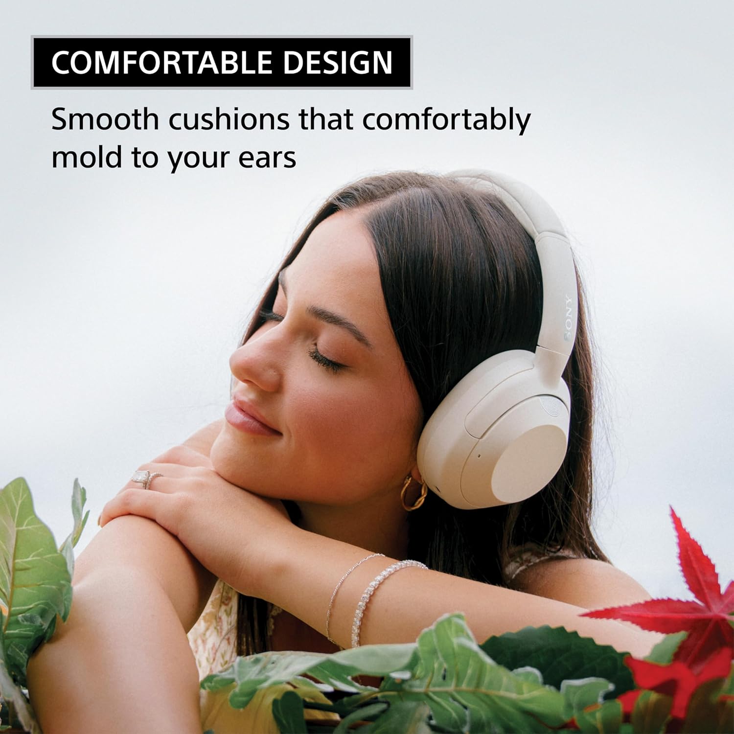 Sony ULT WEAR Over-Ear Noise Canceling Bluetooth Headphones with Alexa Built-in, Comfortable Design, 30-Hour Battery, Massive Bass, & Signature Noise Canceling Found in 1000X Series, Black