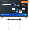 ONN 32-inch Roku Smart TV LED + Free Wall Mount with Wi-Fi Connectivity and Mobile App | Flat Screen TV Compatible with Apple Home Kit | Alexa and Google Assistant (Renewed)