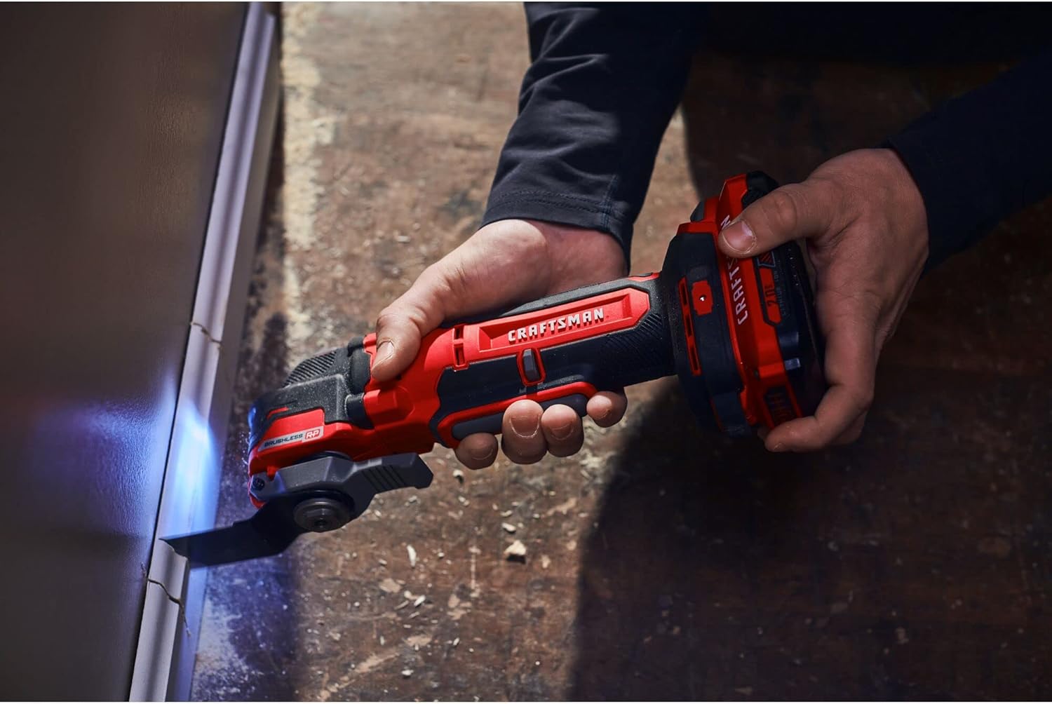 CRAFTSMAN V20 Cordless Oscillating Tool, Multi-Tool, Up to 19,000 OPM, Bare Tool Only (CMCE565B)