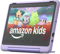 Amazon Fire HD 10 Kids Pro tablet, ages 6-12. Bright 10.1" HD screen, includes ad-free content, robust parental controls, 13-hr battery and slim case for older kids, 32 GB, Happy Day