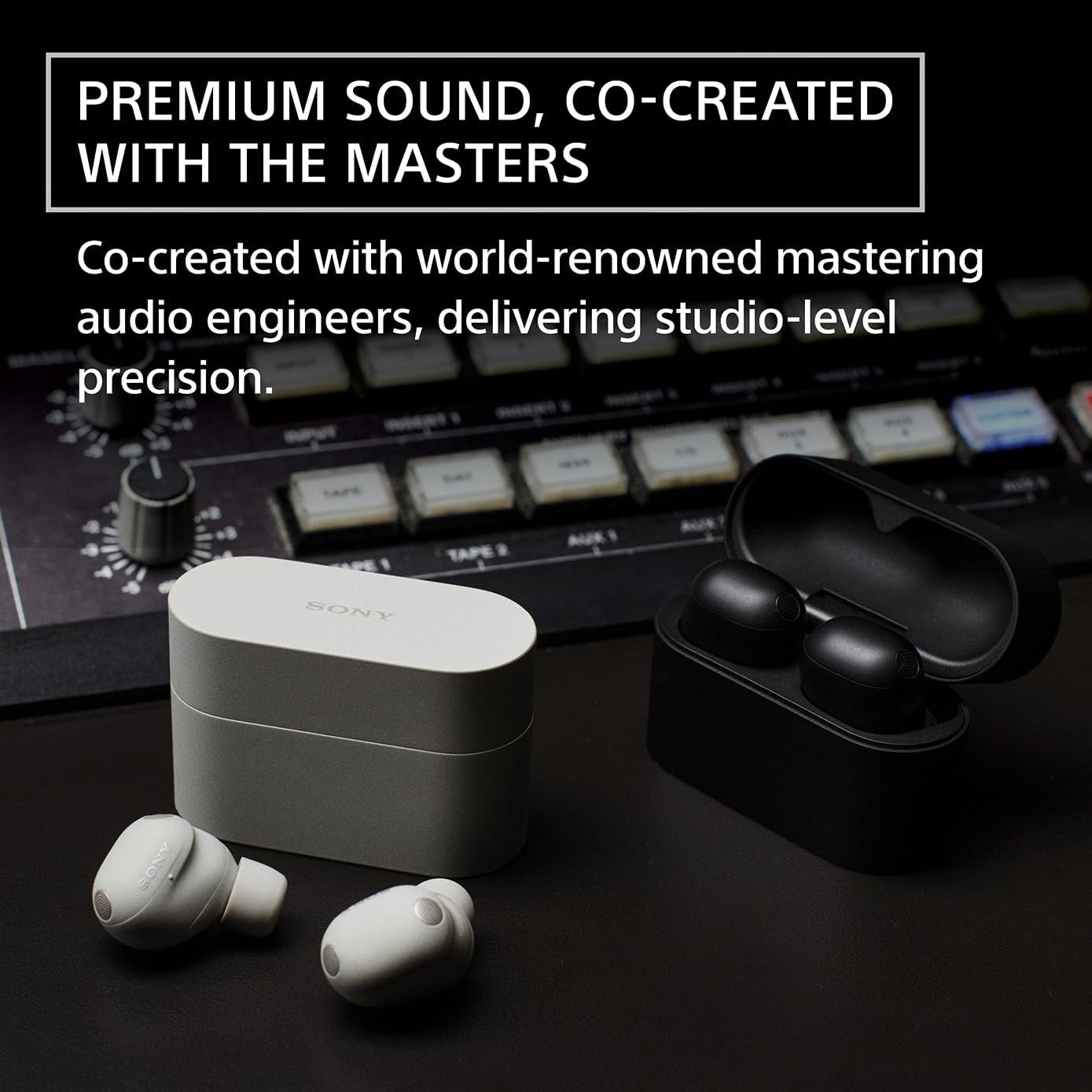 Sony WF-1000XM6 The Best Truly Wireless Noise Cancelling Earbuds (2026 Model), Bluetooth in-Ear Headphones, with Studio-Quality Sound, Up to 24 Hours of Battery Life, Platinum Silver