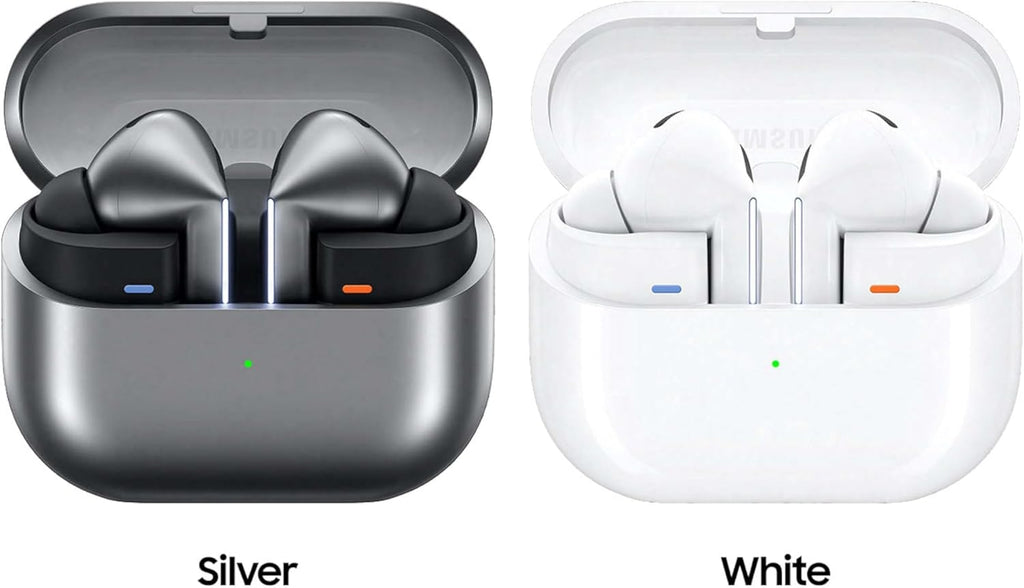 Samsung Galaxy Buds 3 Pro AI True Wireless Bluetooth Earbuds, Noise Cancelling, Sound Optimization, Redesigned Comfort Fit, White US Version, Amazon Exclusive, 2Yr Warranty