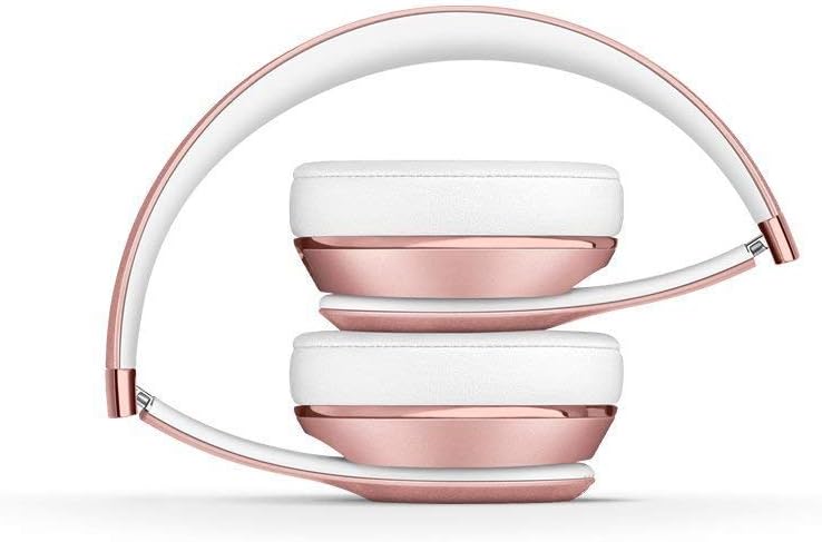 beats Solo3 Wireless On-Ear Headphones - Rose Gold (Renewed)