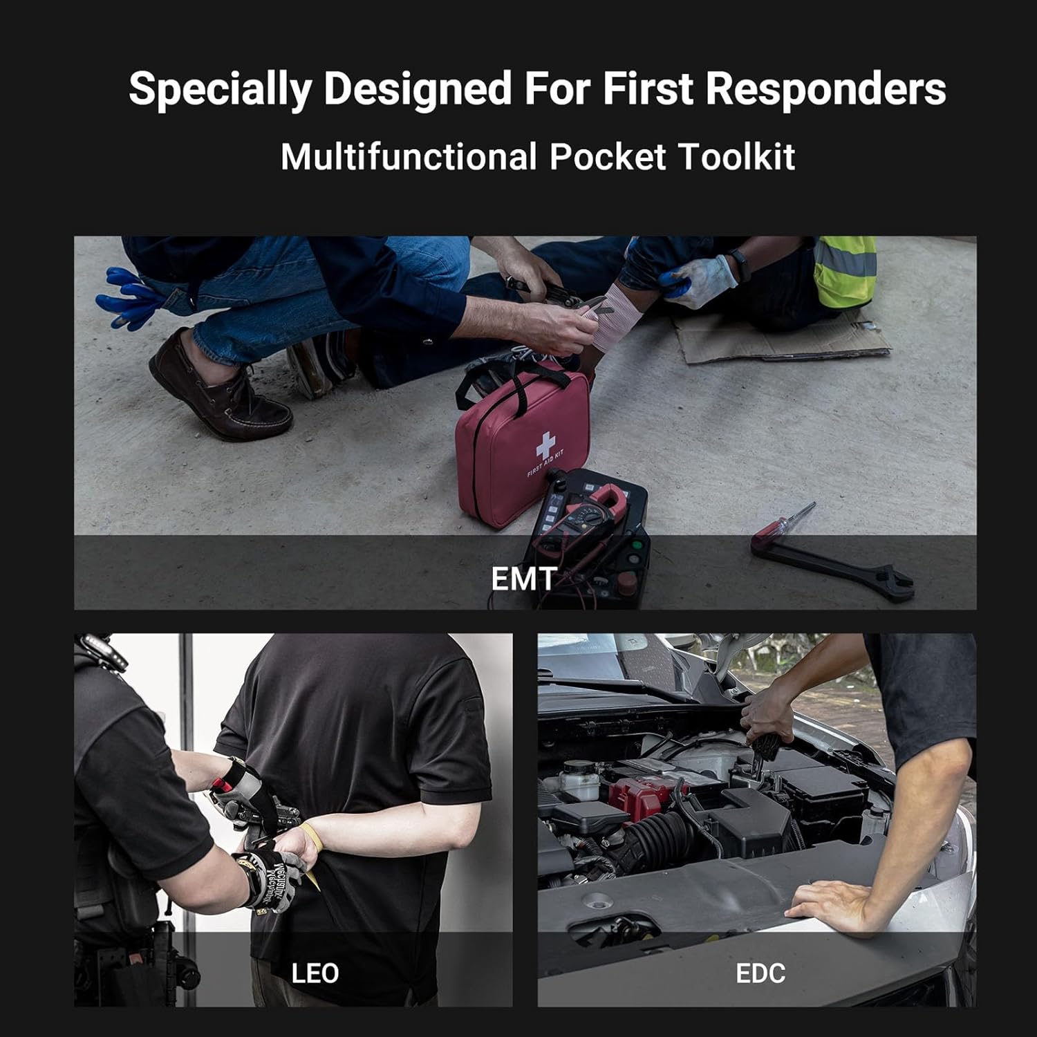 NEXTORCH PIONEER 14-IN-1 Multi-tools Full-Size,Versatile Multi-tool Set with Scissors Needle Nose Pliers Pocket Clip Multi-tool