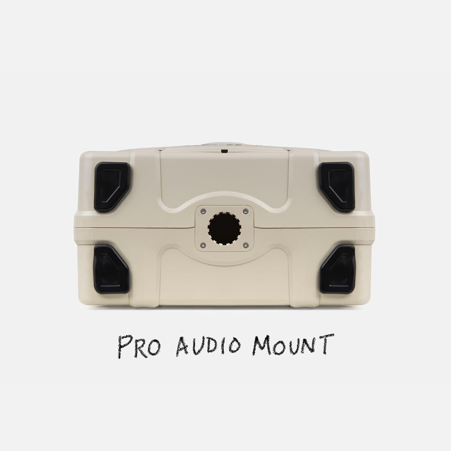 Turtlebox Grande: Loud! Outdoor Portable Bluetooth 5.4 Speaker | Rugged, Waterproof, Ultra-Portable | Plays to 126db, Deep Bass, Shockproof, Unlimited Pairing (Black Handle, Tan)
