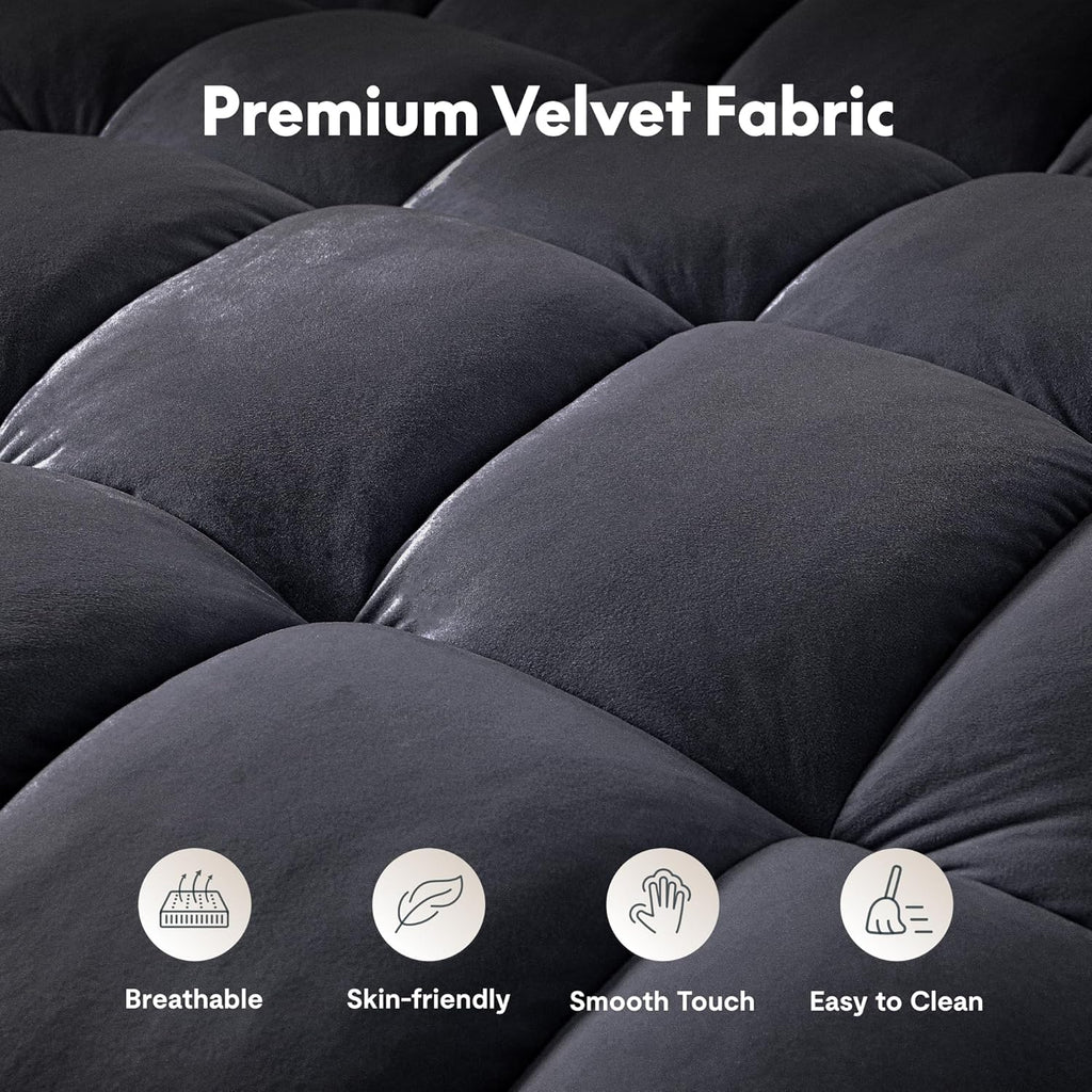 FLEXISPOT XCT4 Pull Out Couch, 3-in-1 Sleeper Sofa Bed with Adjustable Backrest, Loveseat Sleeper with Pillows & Side Pockets, Convertible Futon Couch for Small Spaces Guest Room Apartment, Black