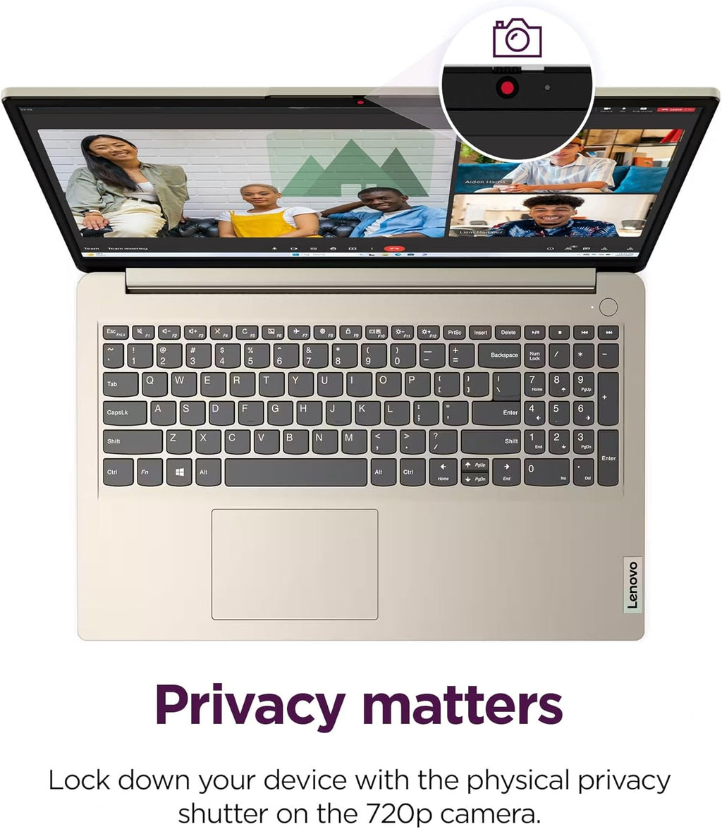 Lenovo IdeaPad Laptop for Business Student 2025, 15.6" Display, 12GB RAM +1.1GB Storage (500GB SSD +128GB eMMC +500GB Ext), Dual Intel Core Processor, WiFi 6, HubxcelAccessory, Office 365 1 Yr, Win 11