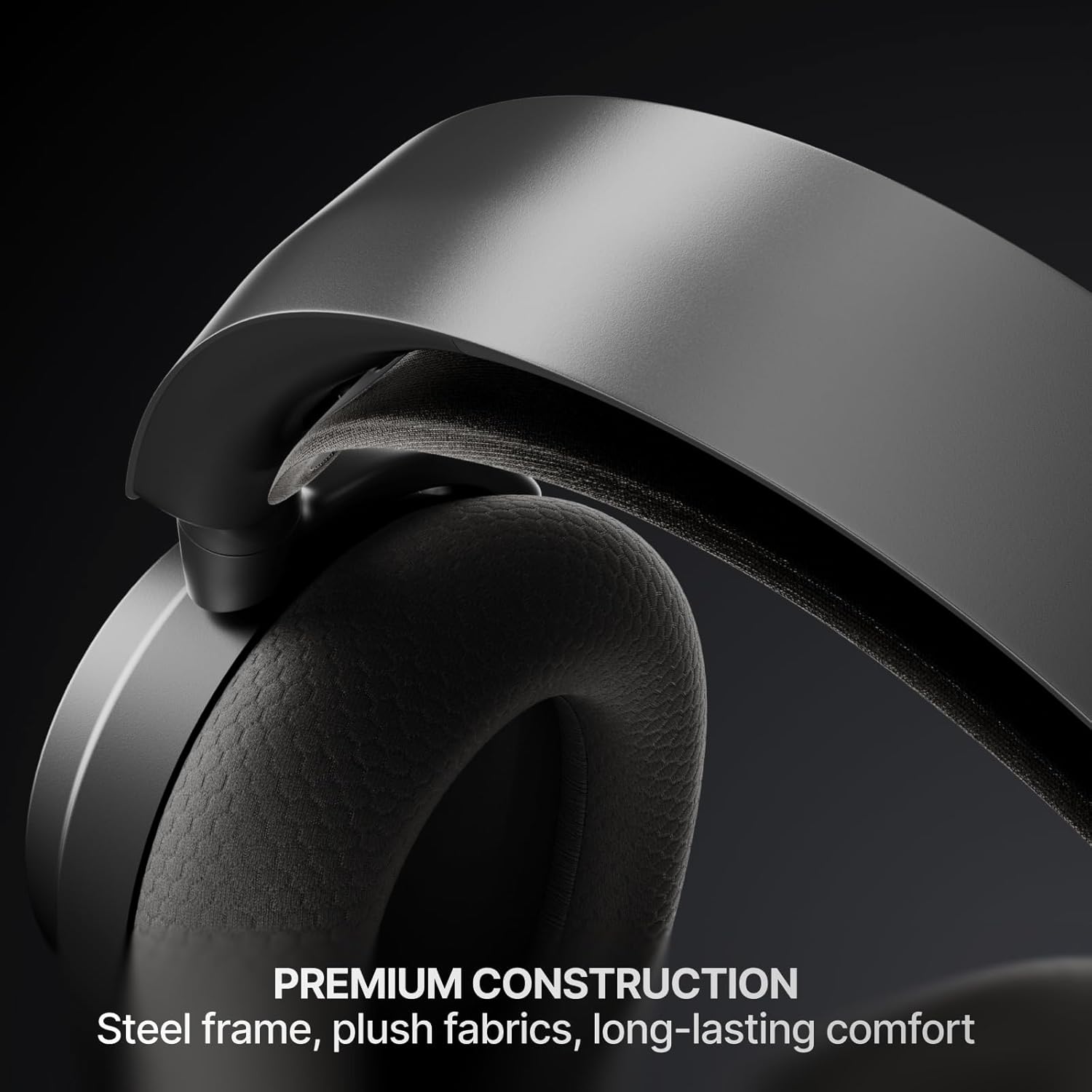 SteelSeries Arctis Nova 7 Wireless Gen 2 Gaming Headset - Real-Time App Control, 50+ HR Play, Neodymium Drivers, Mix 2.4GHz/Bluetooth, PC, PS5, PS4, Switch 1/2, Mobile - Black