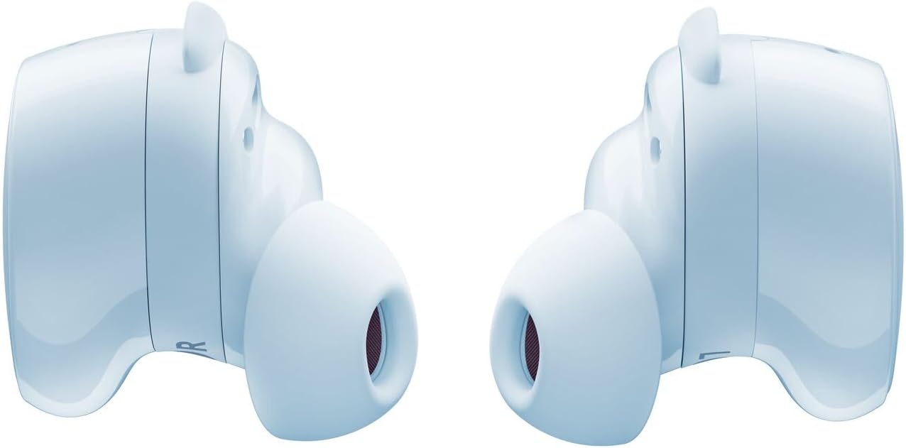 Bose QuietComfort Earbuds - True Wireless Bluetooth Earbuds with Active Noise Cancellation and Mic, USB-C Charging, IPX4 Rating, Up to 8.5 Hours of Playtime, Ice Blue - Limited Edition Color