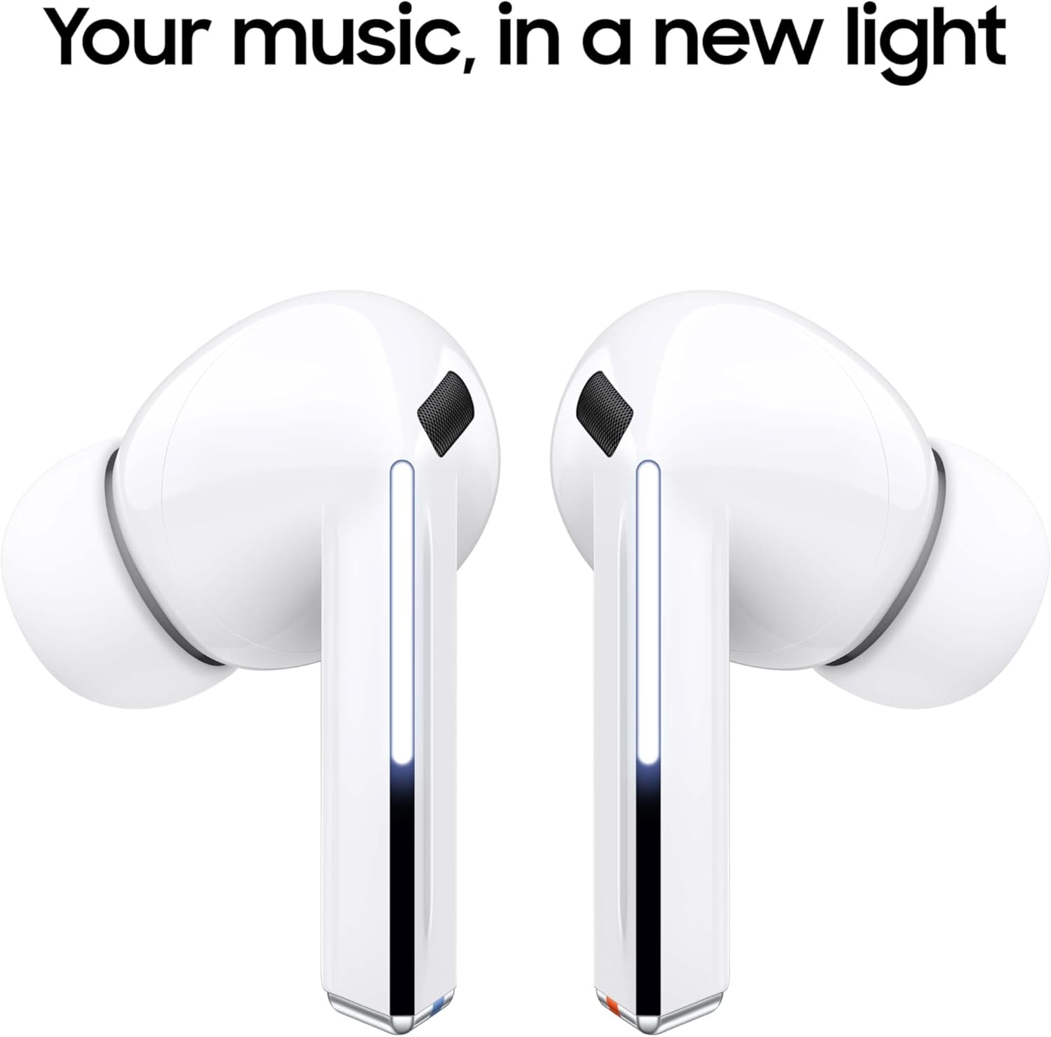 Samsung Galaxy Buds 3 Pro AI True Wireless Bluetooth Earbuds, Noise Cancelling, Sound Optimization, Redesigned Comfort Fit, White US Version, Amazon Exclusive, 2Yr Warranty
