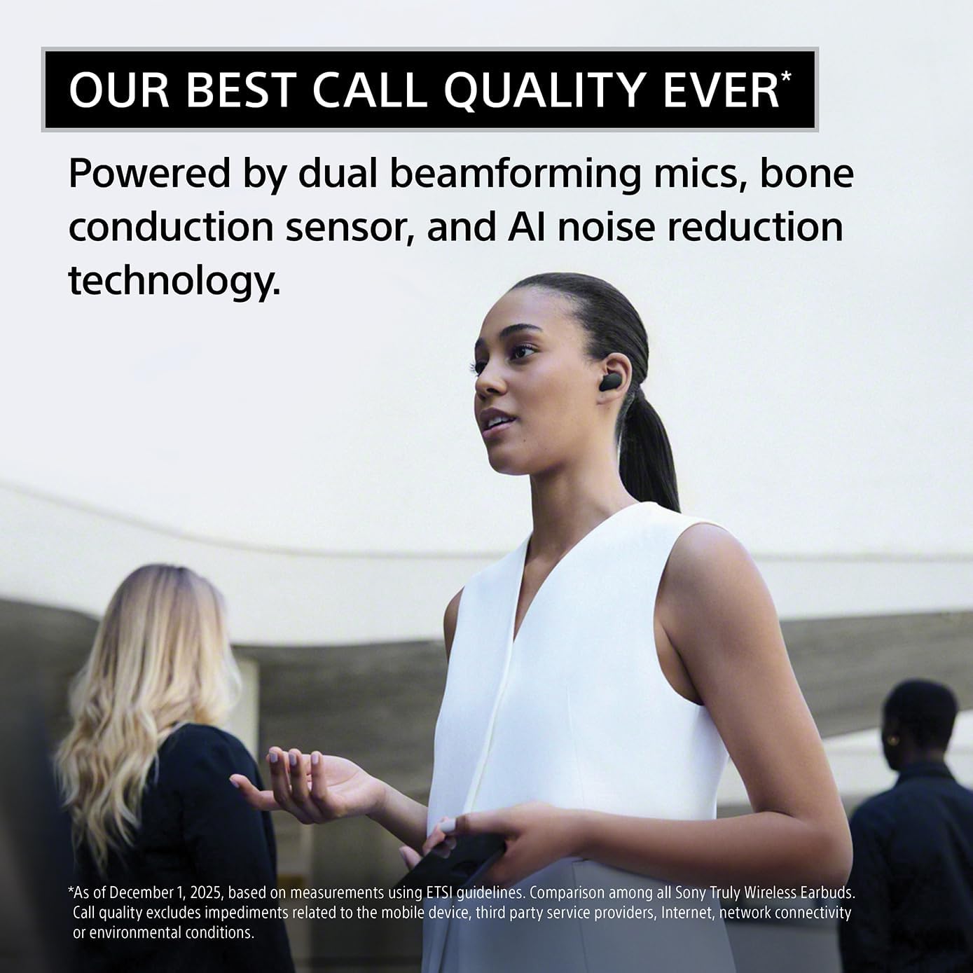 Sony WF-1000XM6 The Best Truly Wireless Noise Cancelling Earbuds (2026 Model), Bluetooth in-Ear Headphones, with Studio-Quality Sound, Up to 24 Hours of Battery Life, Platinum Silver
