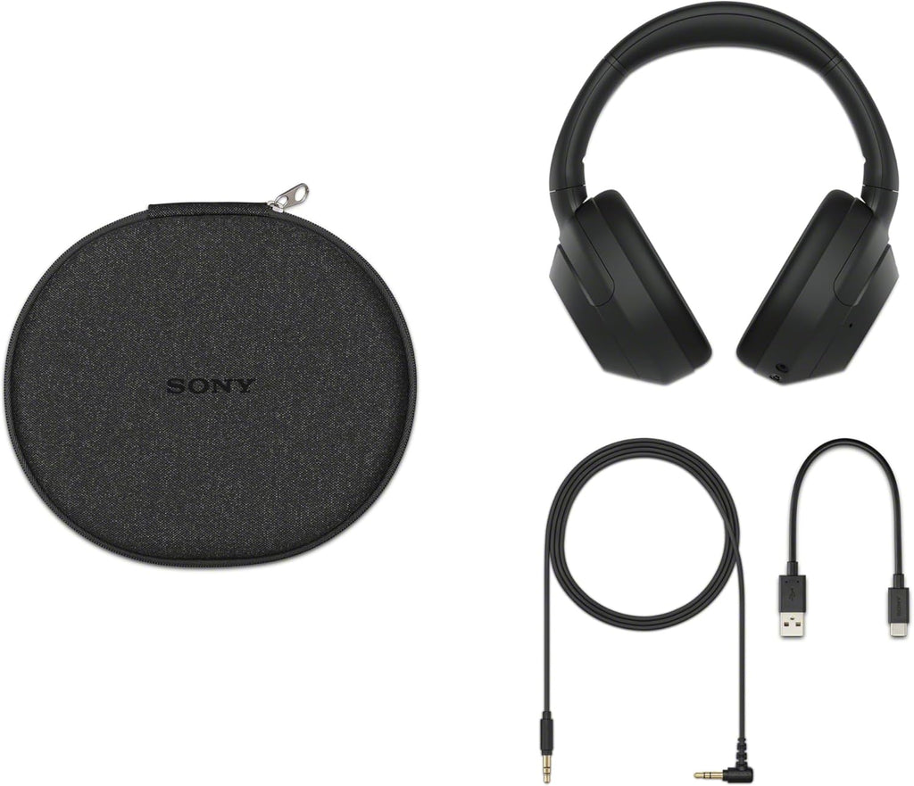 Sony ULT WEAR Over-Ear Noise Canceling Bluetooth Headphones with Alexa Built-in, Comfortable Design, 30-Hour Battery, Massive Bass, & Signature Noise Canceling Found in 1000X Series, Black