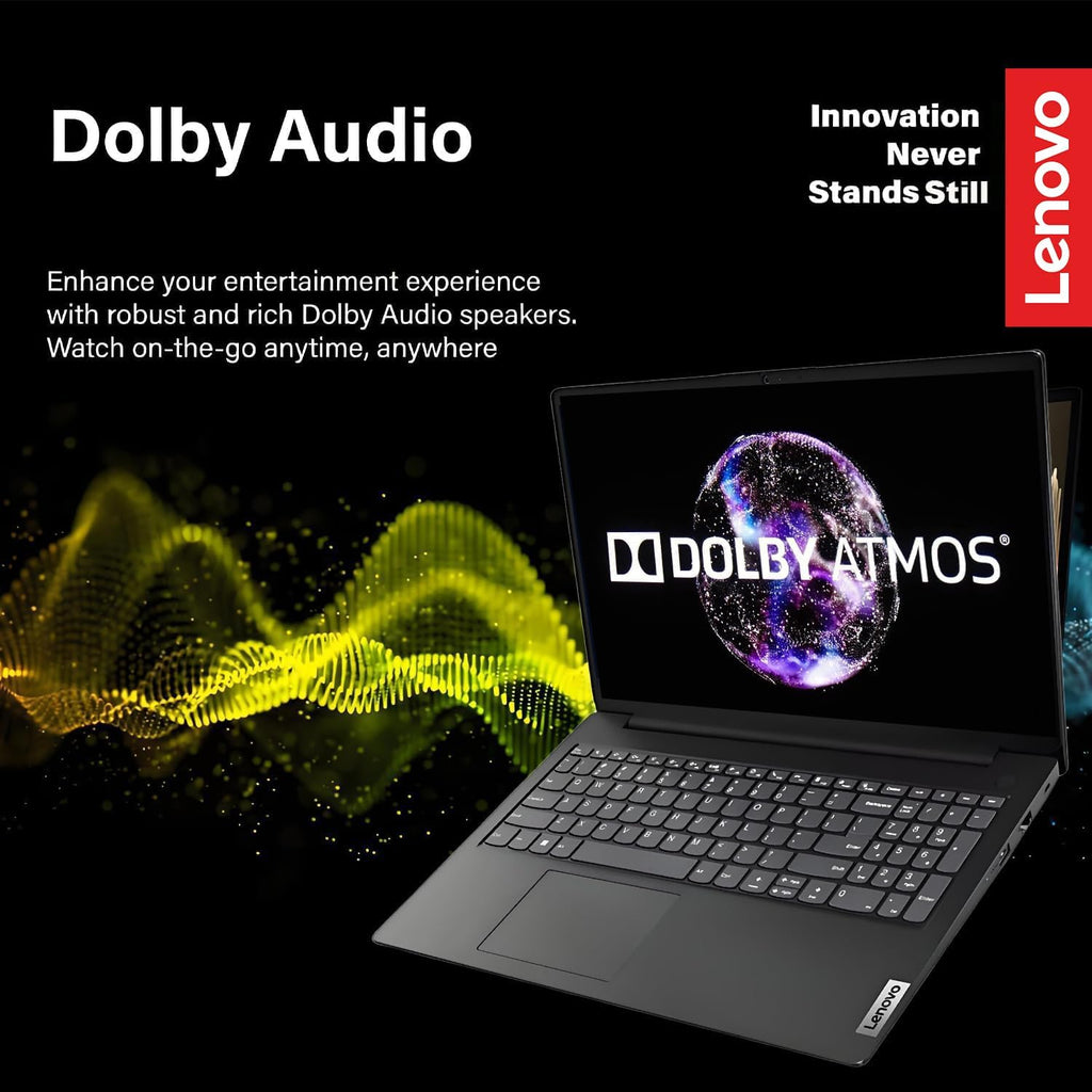 Lenovo 2026 Laptop for Student & Home, 15.6 inch with Office 365, 8GB RAM, 256GB SSD, 500GB External HDD Intel Dual Core, WiFi 6, Windows 11, Long Battery Life, Essential Laptop, Charcoal Black