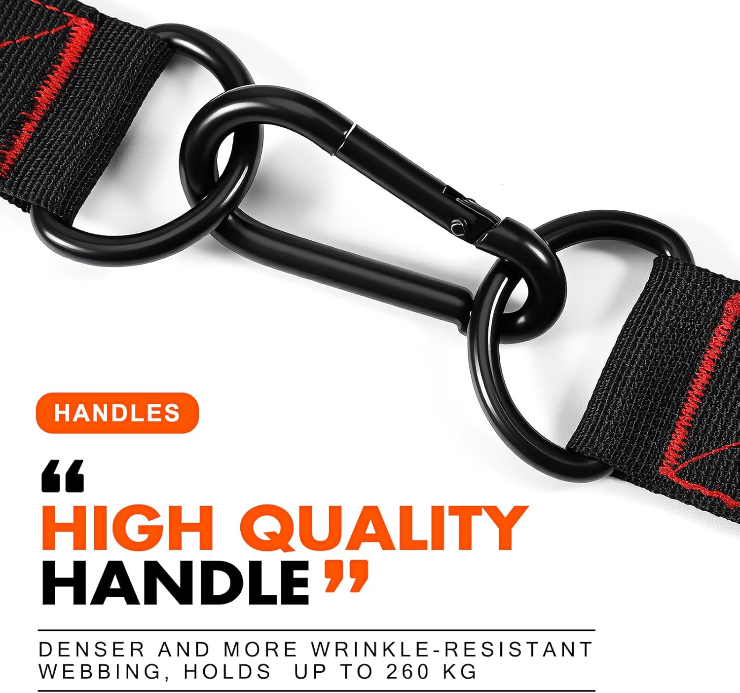 HPYGN Exercise Handle, Replacement Fitness Equipment for Pilates, Yoga, Strength Trainer, Pull Down Home Gym Red, Grey, Blue Working Out Handle