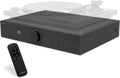 Andover Audio Spinbase 2 Speaker System Designed for Turntables; Phono Input, BT, Analog and Optical Input, ISOGroove Anti-Feedback, with Remote Control (Black)