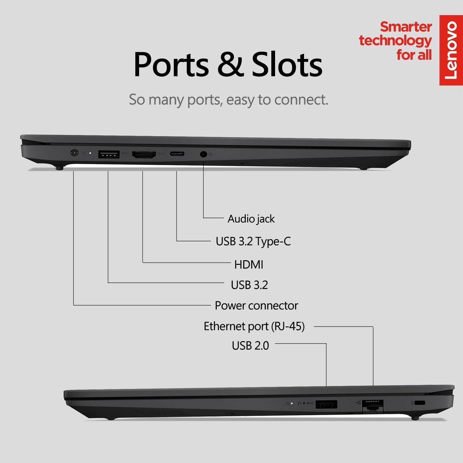 Lenovo 2026 Laptop for Student & Home, 15.6 inch with Office 365, 8GB RAM, 256GB SSD, 500GB External HDD Intel Dual Core, WiFi 6, Windows 11, Long Battery Life, Essential Laptop, Charcoal Black