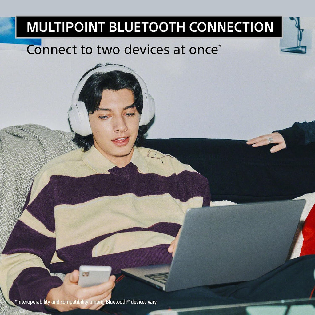 Sony ULT WEAR Over-Ear Noise Canceling Bluetooth Headphones with Alexa Built-in, Comfortable Design, 30-Hour Battery, Massive Bass, & Signature Noise Canceling Found in 1000X Series, Black