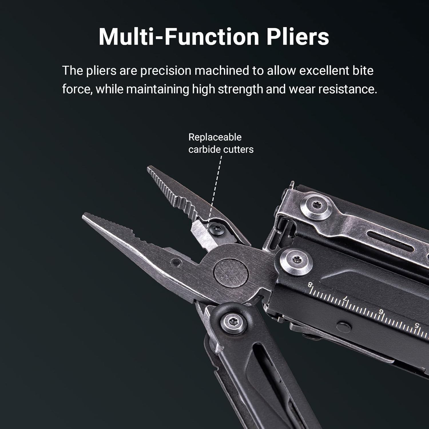NEXTORCH PIONEER 14-IN-1 Multi-tools Full-Size,Versatile Multi-tool Set with Scissors Needle Nose Pliers Pocket Clip Multi-tool