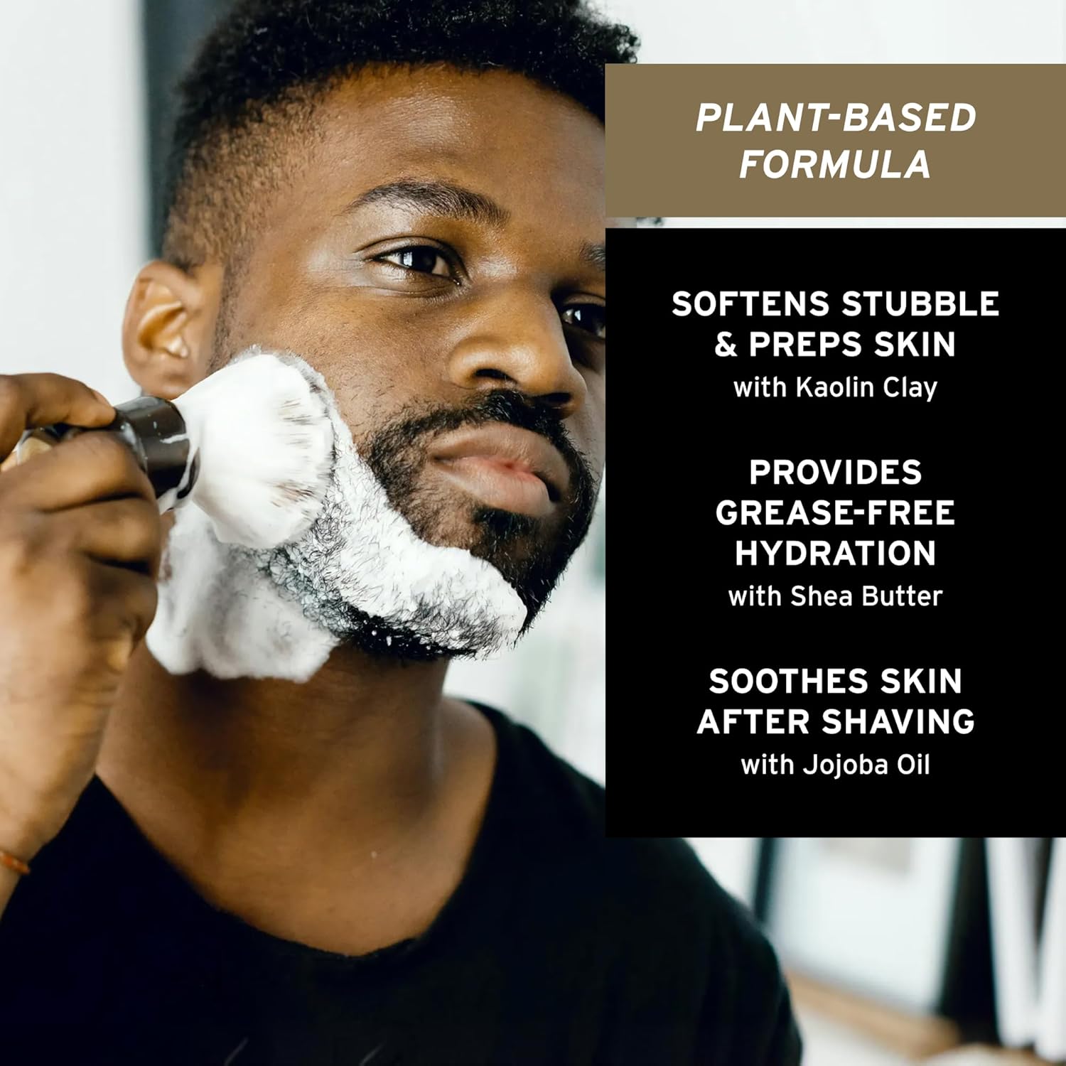 SUPPLY Ultra Lather Shaving Cream for Men – Rich Cushion for Smoother Shave – Helps Reduce Shave Irritation – Sandalwood & Cedar – 3.4 oz