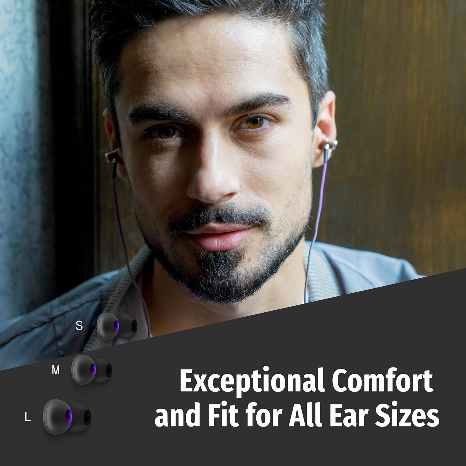 Symphonized Wired Earbuds with Microphone - 90% Noise Cancelling Earbuds Wired for Computer, Laptop & Phone - Corded In-Ear Headphones, Plug In Earphones with Mic, Ear Buds with Wire (3.5mm Aux Jack)