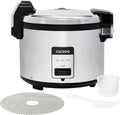 CUCKOO Commercial Rice Cooker & Warmer, Extra Large Rice Cooker 30-Cup Uncooked / 60-Cup Cooked, Professional Industrial Grain Cooker with Large Capacity, Easy One-Touch Operation, Silver (CR-3032)