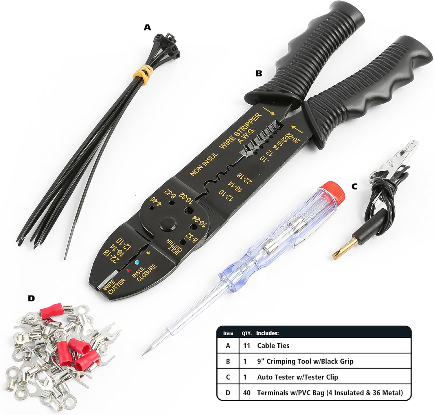 Great Neck MS125 125 Piece Marine Tool Set, Gifts for Men, Dad Gifts, High Visibility, Water-Resistant Boat Tool Box Case, Anti-Rust Chrome-Plated Boat Supplies And Accessories