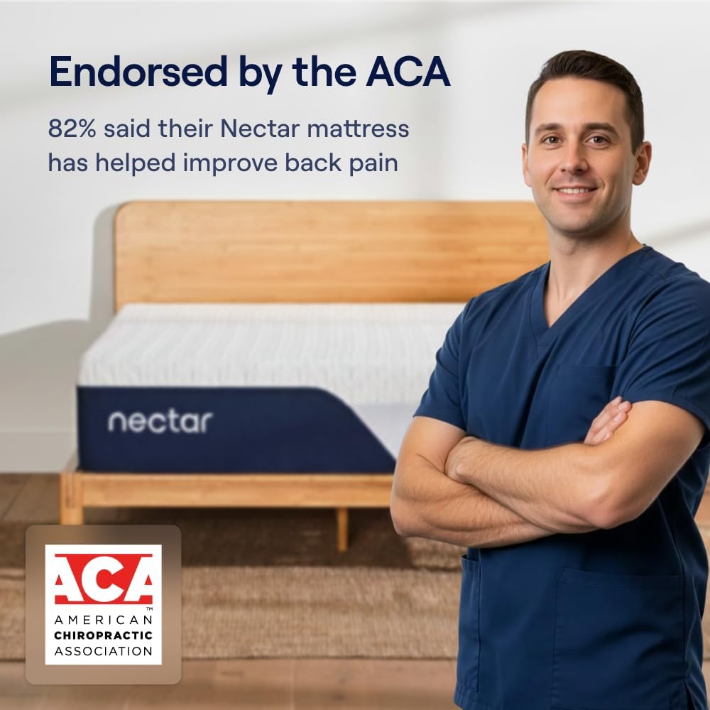 Nectar Premier 13” Queen Mattress - Medium Firm - Contouring Memory Foam - Cooling Upgrade - Back Pain Relief - Mattress in a Box - 365-Night Trial & Forever Warranty