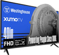 Westinghouse 40-inch Smart TV, FHD 1080P Xumo TV w/Voice Remote, Flat Screen Television w/Dolby Atmos, Bluetooth, Apple AirPlay, Wi-Fi & Mobile Connectivity