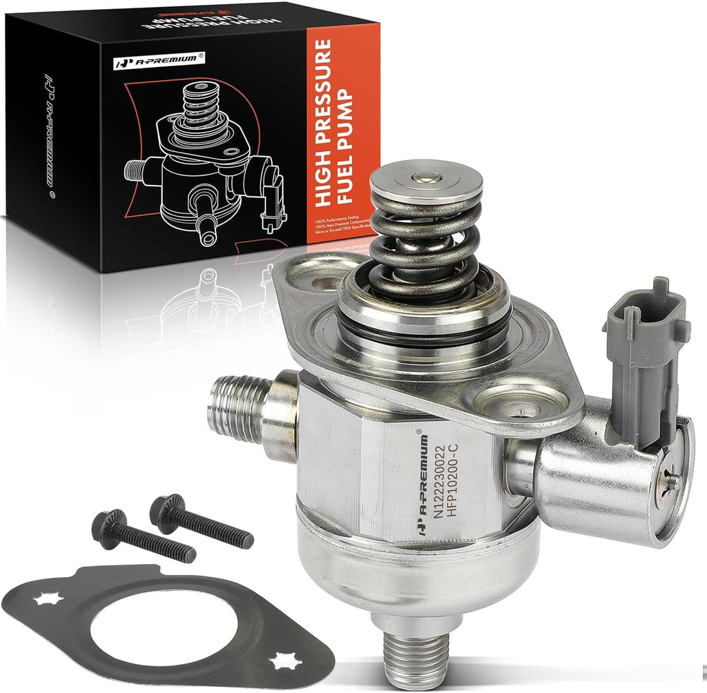 A-Premium Direct Injection High Pressure Fuel Pump Compatible with Chevrolet Traverse, Camaro & GMC Acadia, Acadia Limited & Buick Enclave, LaCrosse, Allure & Cadillac CTS, STS & Saturn Outlook