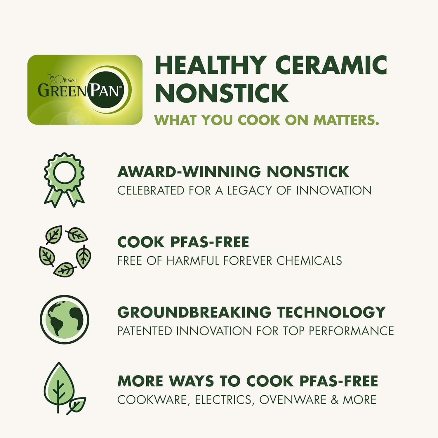 GreenPan Valencia Pro Ceramic Nonstick 22 Piece Cookware Set, Hard Anodized PFAS-Free Pots & Pans, Induction Ready, Compatible on All Cooktops, Dishwasher Safe, Oven Safe to 600F, Gray