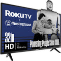 Westinghouse Roku TV - 32 Inch Smart TV, HD Television with Wi-Fi Connectivity and Mobile App, Flat Screen, Bluetooth, Compatible with Apple AirPlay, Alexa and Google Assistant