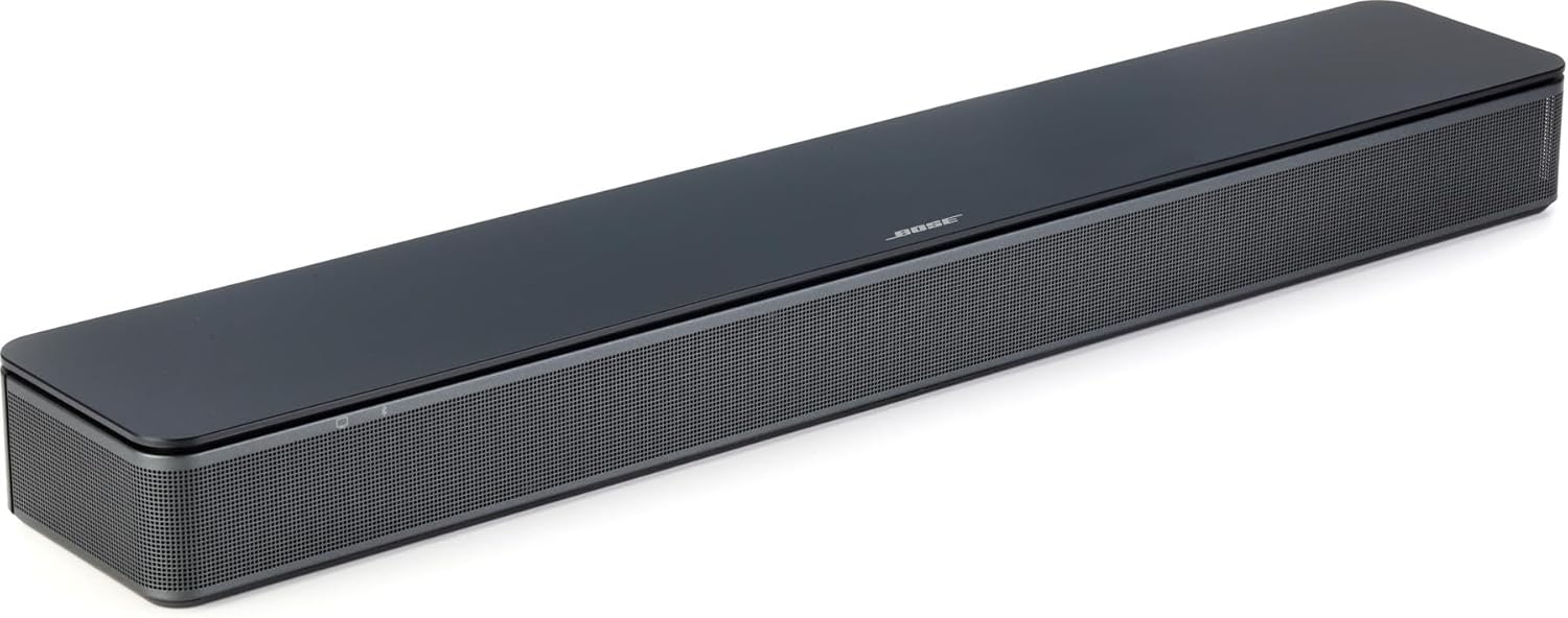 Bose TV Speaker - Soundbar for TV with Bluetooth and HDMI-ARC Connectivity, All-in-One Compact Soundbar, Includes Remote Control, Black