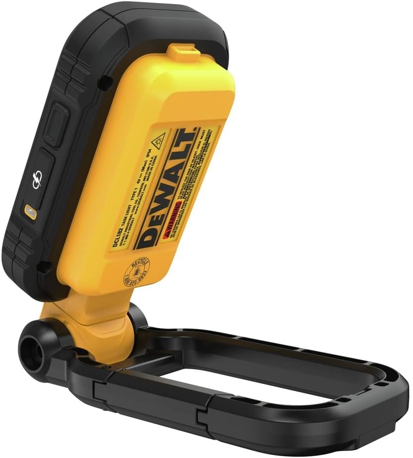 DEWALT LED Light, Powerful and Compact Work Light, Magentic Handle, USB-C Rechargeable (DCL182)
