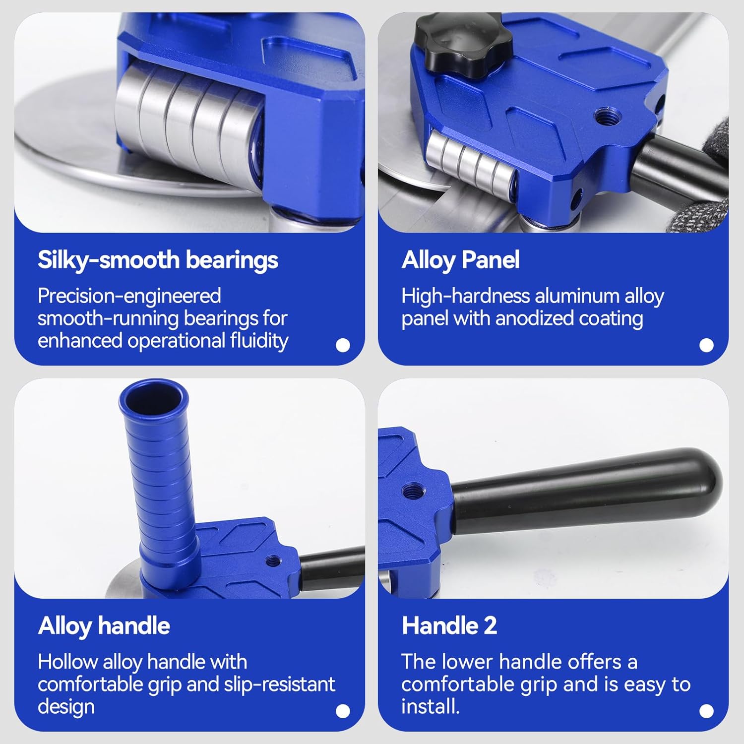 Sheet Metal Bender One Station Disc,90°-180° Bending Angle Sheet Metal Roller,Bending Capacity:Makes 0.59" - 1.18" Curved,Configure Rotary Ergonomic Handle