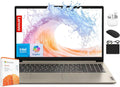 Lenovo IdeaPad Laptop for Business Student 2025, 15.6" Display, 12GB RAM +1.1GB Storage (500GB SSD +128GB eMMC +500GB Ext), Dual Intel Core Processor, WiFi 6, HubxcelAccessory, Office 365 1 Yr, Win 11